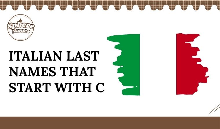 Italian Last Names That Start With C