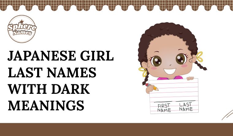 Japanese Girl Last Names With Dark Meanings