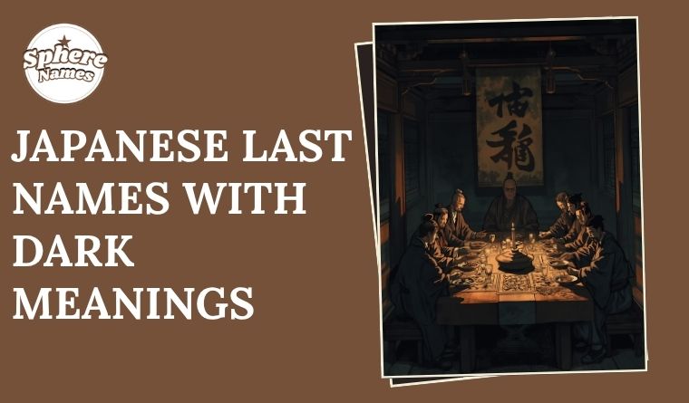 Japanese Last Names With Dark Meanings