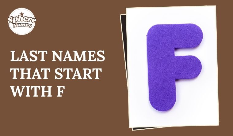 Last Names That Start With F