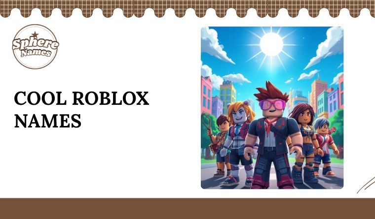 Cool Roblox Names