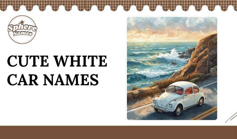 Cute White Car Names
