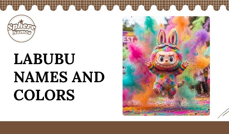 Labubu Names and Colors