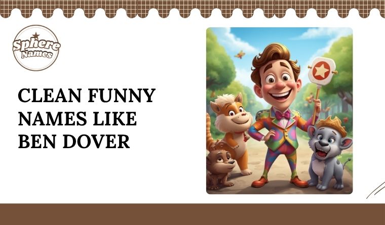 Clean Funny Names Like Ben Dover