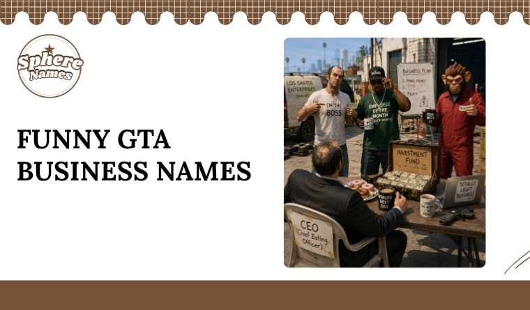 Funny GTA Business Names
