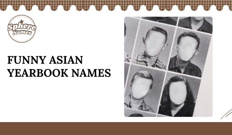 Funny Asian Yearbook Names