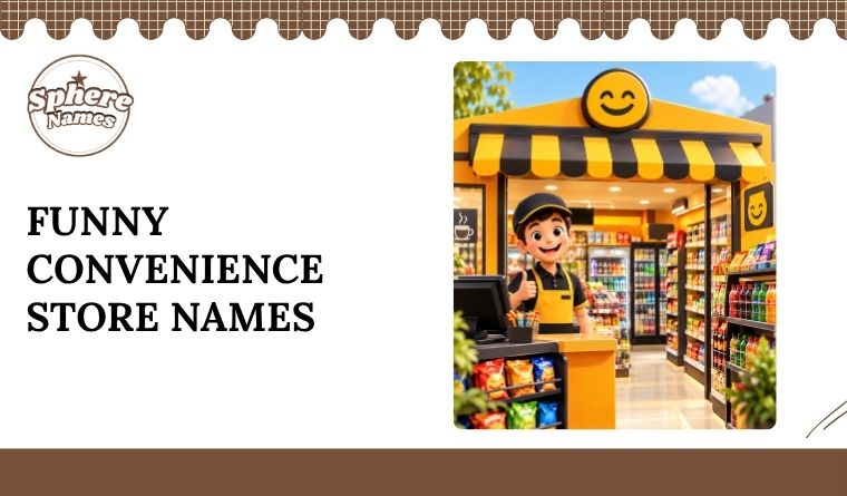Funny Convenience Store Names