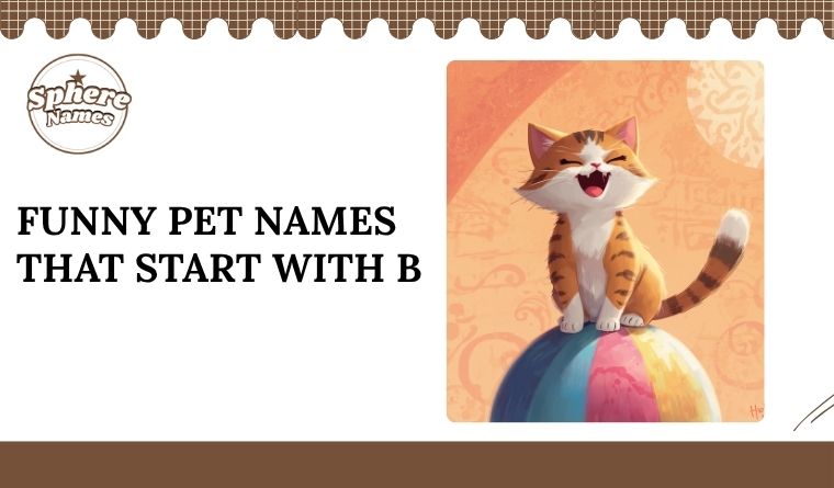 Funny Pet Names That Start With B