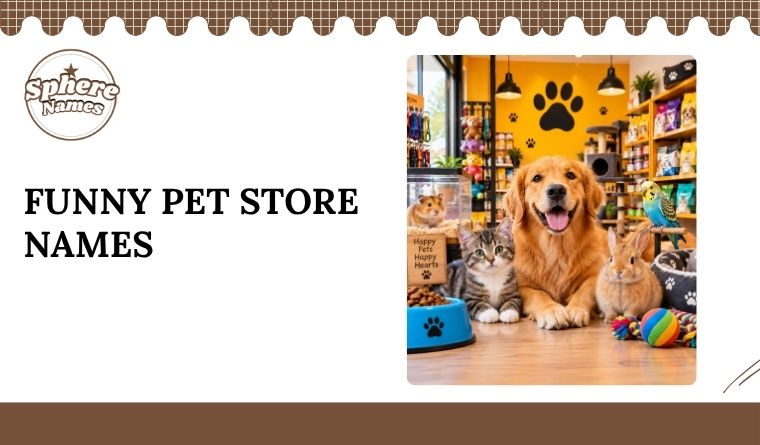 Funny Pet Store Names