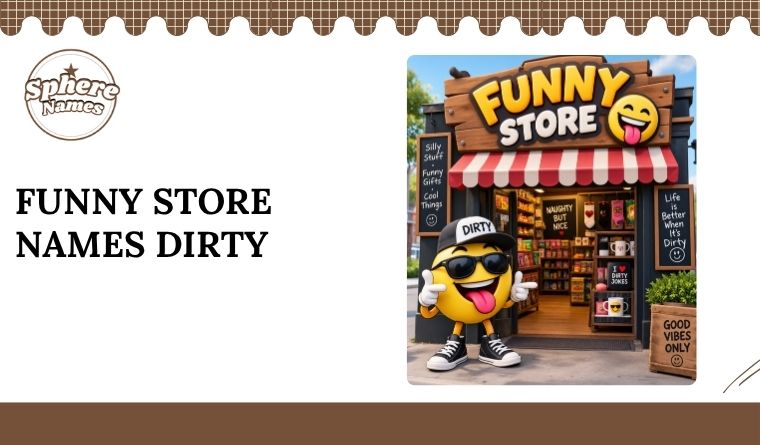 Funny Store Names Dirty
